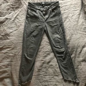 Paige Hoxton Crop Black Jean